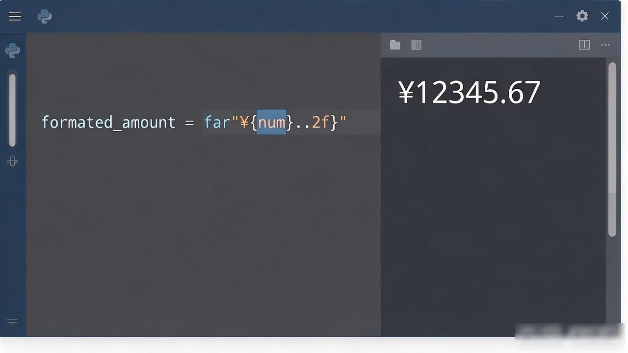 数字转化为货币格式_Python脚本批量转换货币格式_Excel设置货币格式