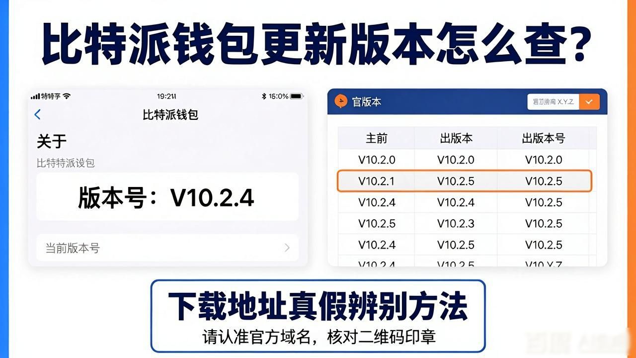 比特派钱包更新版本怎么查？下载地址真假辨别方法