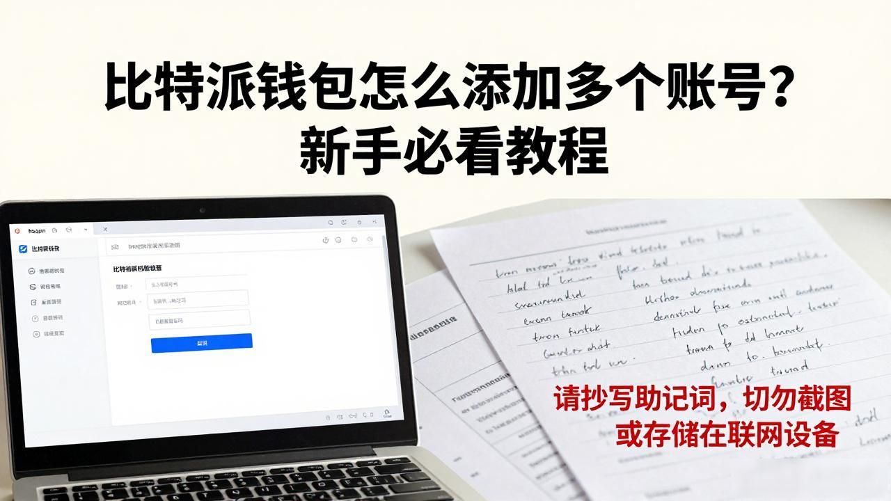 助记词私钥安全存储_比特派多钱包管理_比特派钱包中的多钱包如何添加？