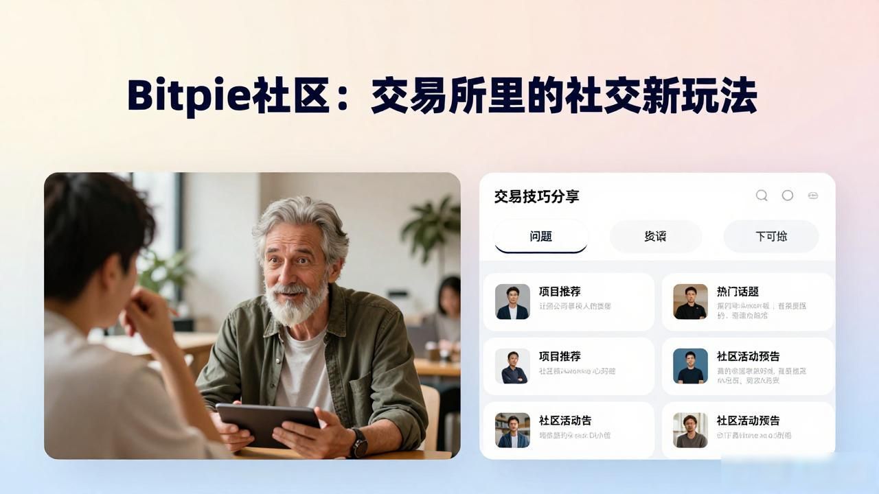 Bitpie社区：交易所里的社交新玩法