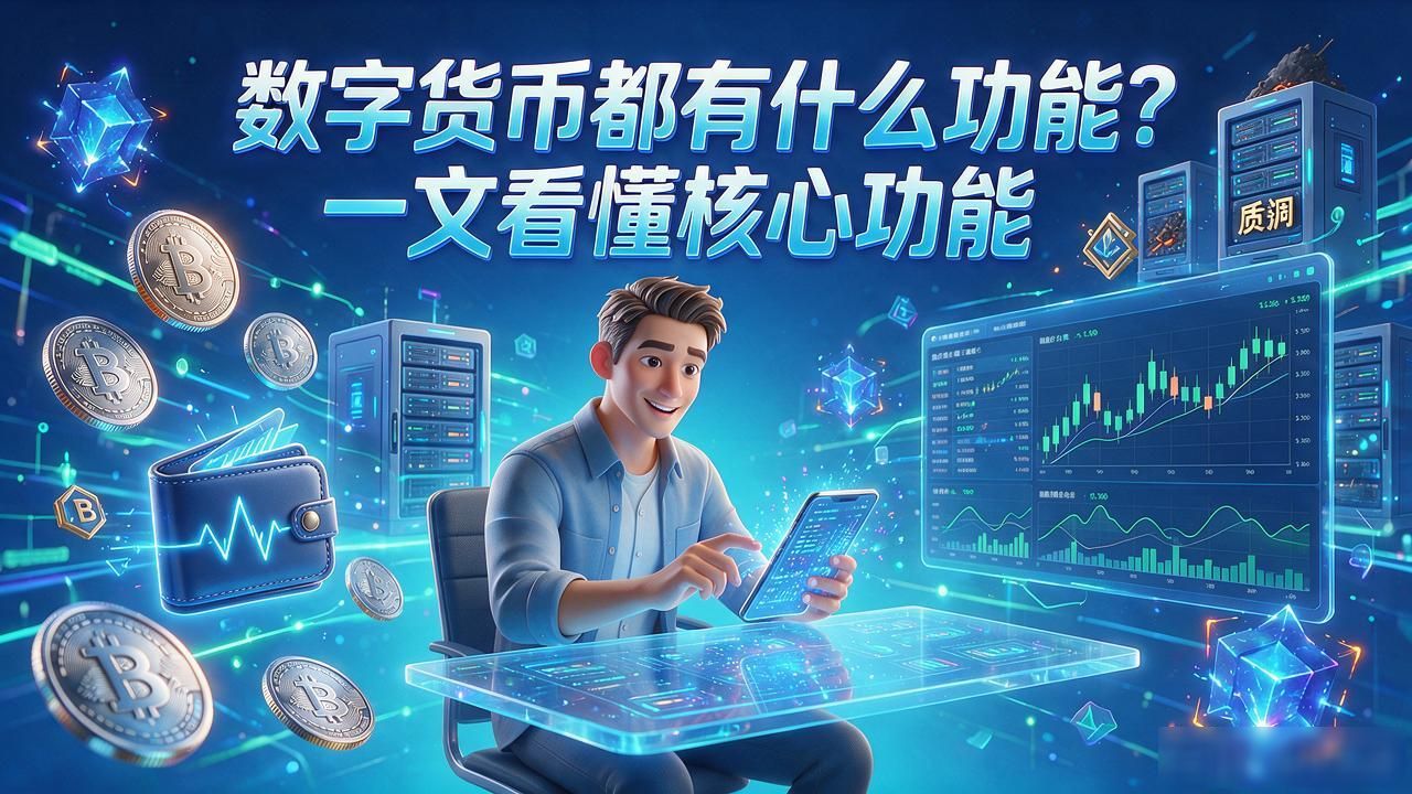 数字货币都有什么功能_数字货币支付转账核心优势_数字货币实用价值应用场景