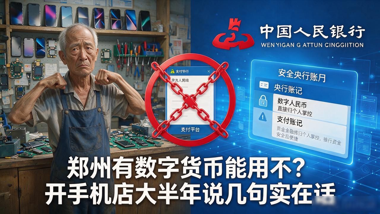 郑州有数字货币能用不？开手机店大半年说几句实在话