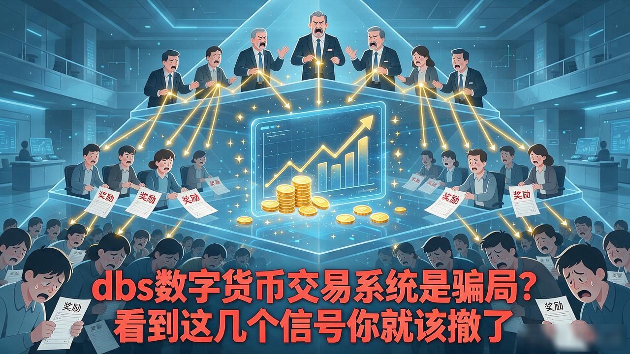 dbs数字货币交易系统是骗局？看到这几个信号你就该撤了