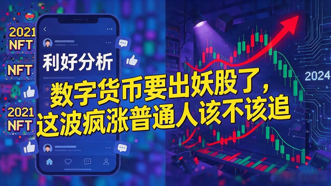 数字货币要出妖股了，这波疯涨普通人该不该追