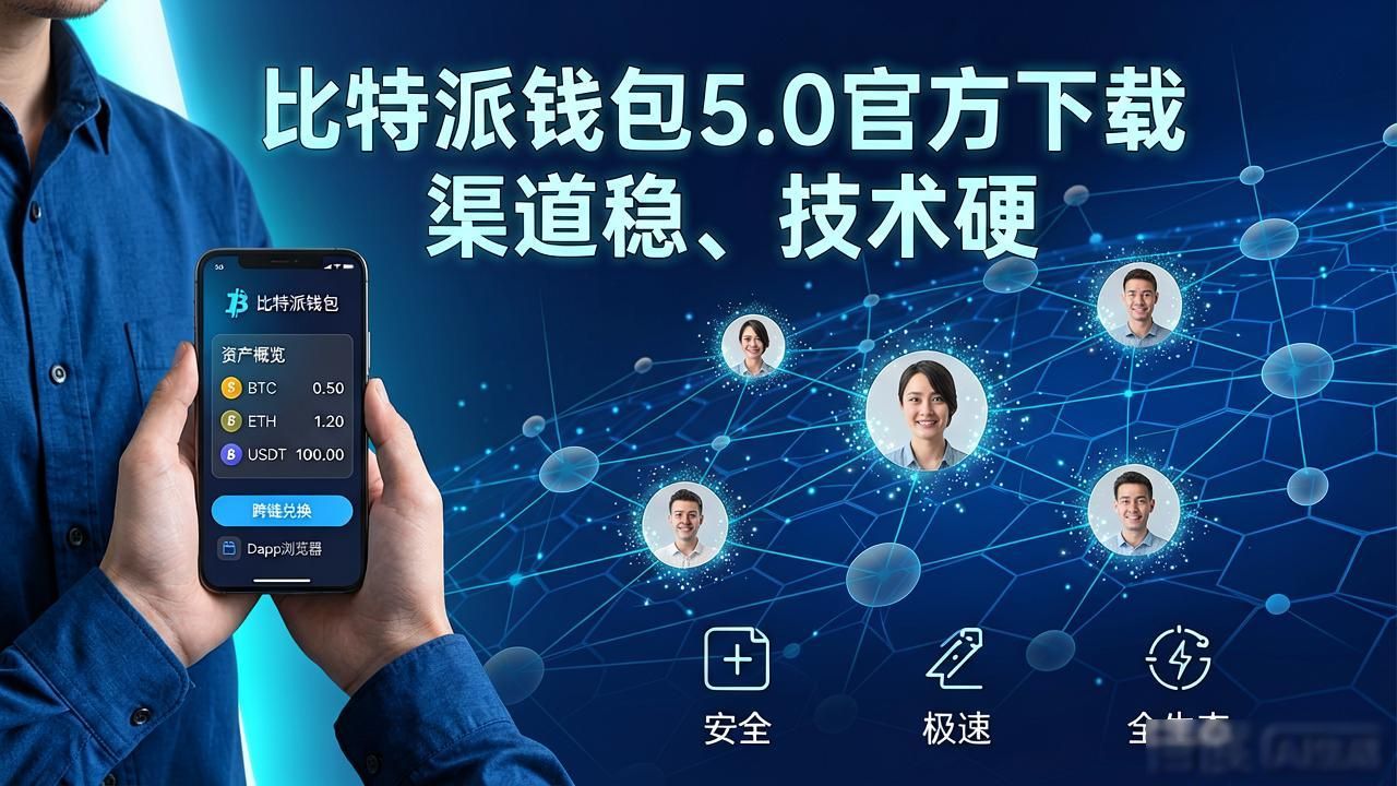 比特派钱包5.0官方下载 渠道稳、技术硬
