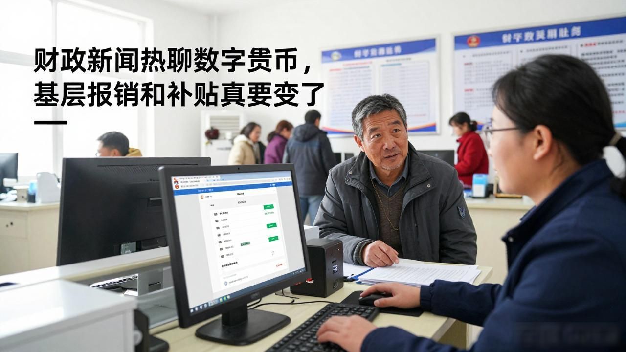 财政新闻热聊数字货币，基层报销和补贴真要变了