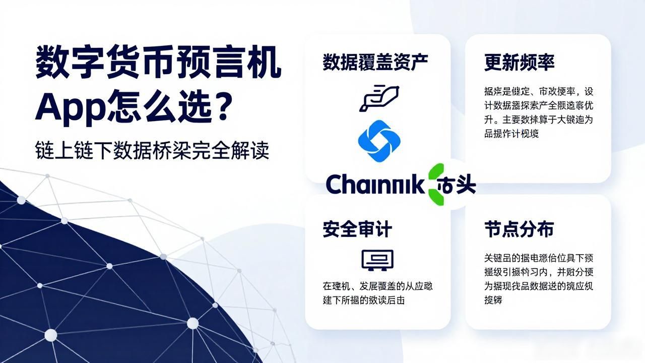 数字货币预言机App怎么选？链上链下数据桥梁完全解读