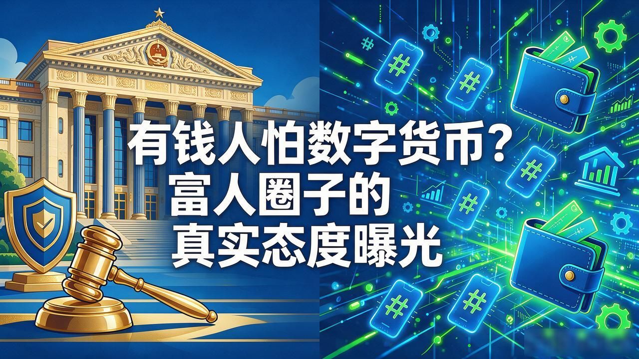 高净值人群对数字货币的态度_有钱人怕数字货币_家族信托配置数字货币风险
