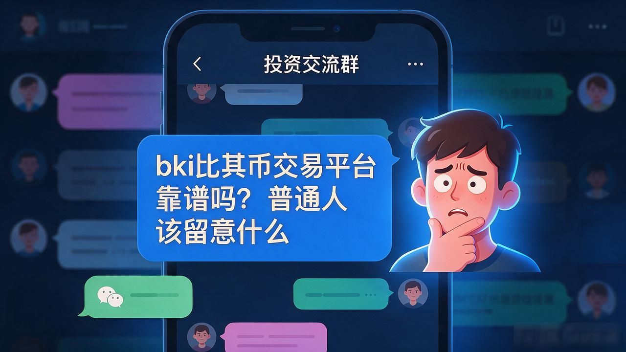 bki比其币交易平台靠谱吗？普通人该留意什么