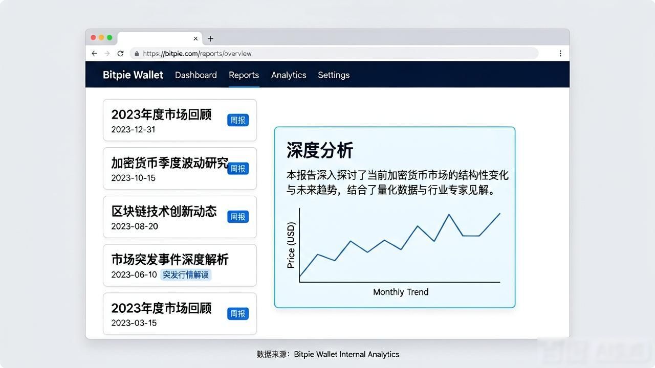 Bitpie钱包怎么查市场报告？官网获取方法