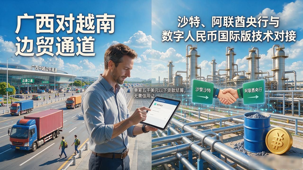 中国数字货币国际版跨境结算_中国数字货币国际版_东盟中东央行直连通道